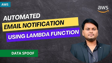 Automated Email Notification using Lambda function, S3 and SNS in AWS