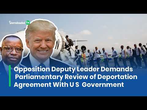 Opposition Deputy Leader Demands Parliamentary Review of Deportation Agreement With U S Government