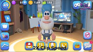 2X SPEED TURBO CHALLENGE! 🏃‍♂️⚡ | My Talking Booba Virtual Pet 2026 Update Gameplay Part 788 screenshot 3