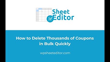 WooCommerce - How to Bulk Delete Coupons by Keyword, Status, or Date