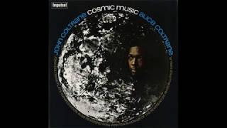 John Coltrane Cosmic Music 赤黒盤 JOHN & ALICE COLTRANE COSMIC MUSIC 1969 REISSUE LP VG+ Vinyl