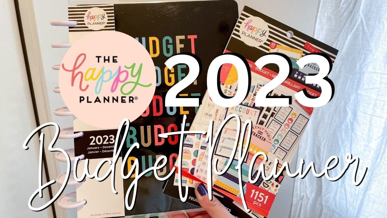 2023 BUDGET happy planner walkthru YouTube