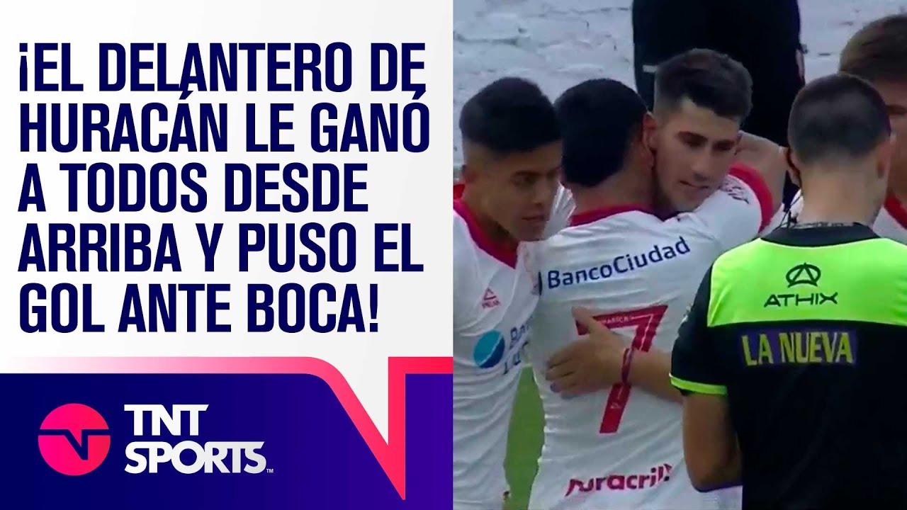 ¡El DELANTERO de HURACÁN le ganó a todos desde ARRIBA y puso de CABEZA ...