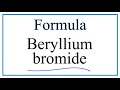 Beryllium and Ionic Compounds