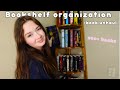 Reorganizing my chaotic bookshelves
