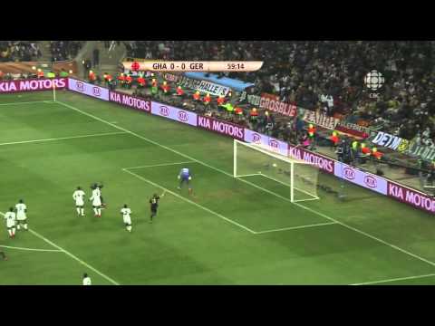 Mesut Ozil Golazo - Germany v Ghana 2010 World Cup