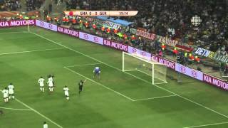 Mesut Ozil Golazo - Germany v Ghana 2010 World Cup