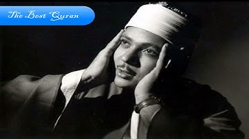الشيخ عبدالباسط عبدالصمد وتلاوة رااااائعة من سورة الاعراف اذاعية HD