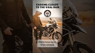 Chasing Clouds to the Vaal Dam😎👌🏍 #speedysebbies #biker #travel