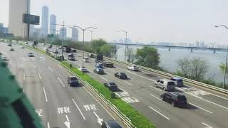 KTX crossing the Han river