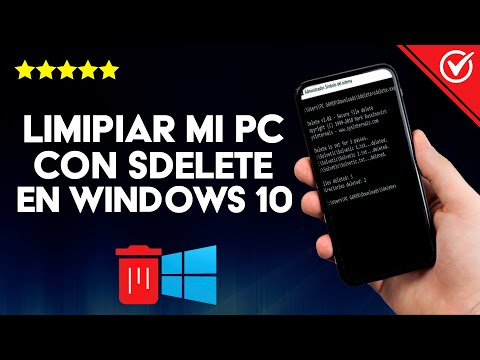 Cómo Limpiar mi PC de Archivos Basura con SDelete en Windows10