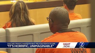 Van driver accused of child abuse in death of 1-year-old girl at Omaha day care held on $50,000 bond