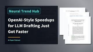OpenAI-Style Speedups for LLM Drafting Just Got Faster
