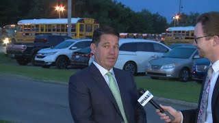 JCPS Superintendent says although the first day is hectic, he's confident they'll be successful