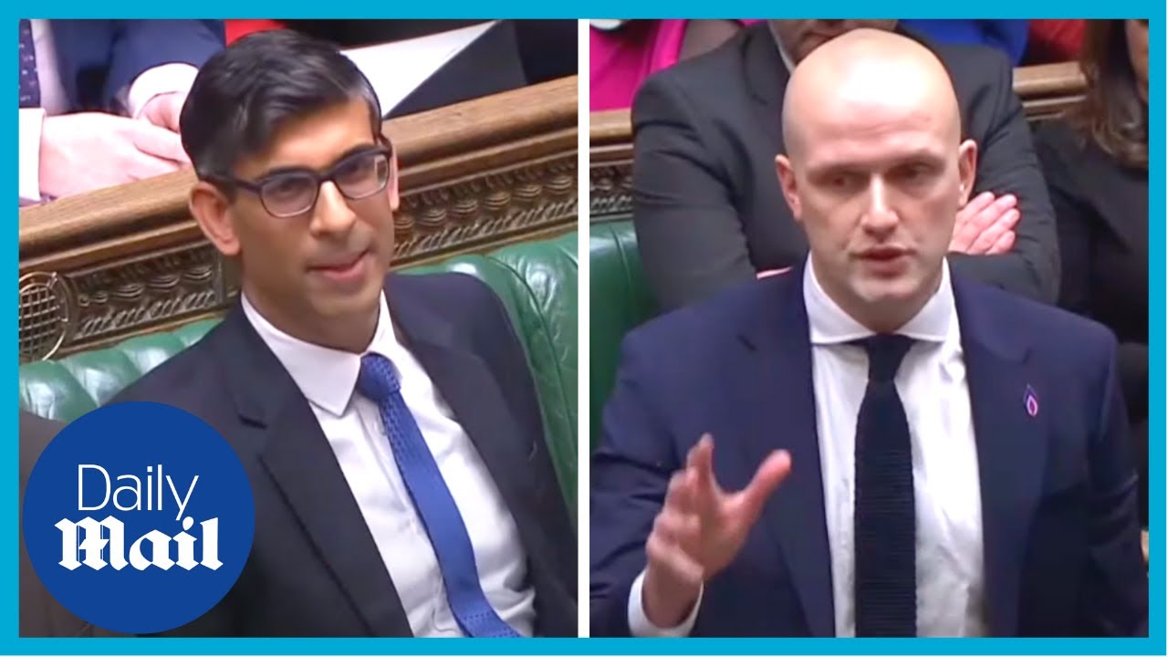 ‘A parcel of rogues’: Stephen Flynn slams Rishi Sunak and Tories | PMQs today