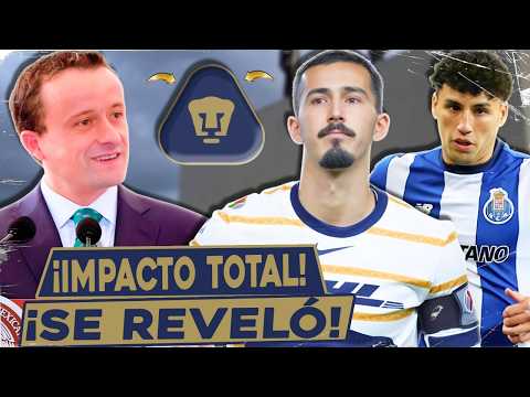 ¡ÚLTIMA HORA! ¡UNA ENORME SORPRESA SACUDE A LA AFICIÓN Y MUEVE AL ENTORNO DE PUMAS!