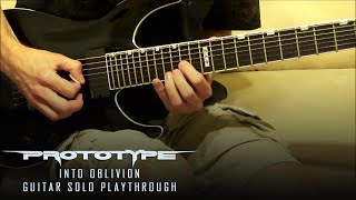 Prototype - Into Oblivion - Guitar Solo Playthrough by Kragen Lum