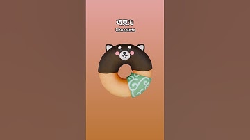 🍡Shiba Sweet🍡 Donut Flavors  #indiegame #gamedev