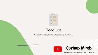 Todo list application - Todoist, TickTick, Ntask, Microsoft Todo Google task and Any.do screenshot 5