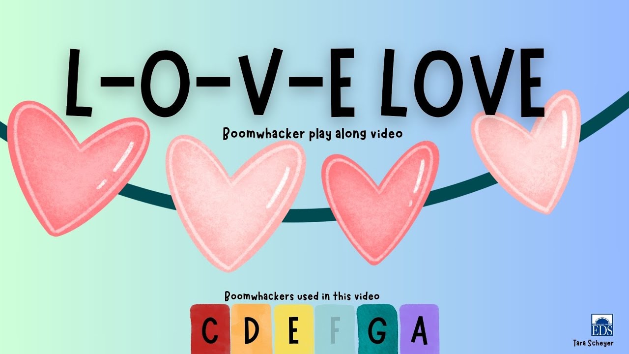 L O V E Love VIDEO by Tara Scheyer (Boomwhacker play along video)