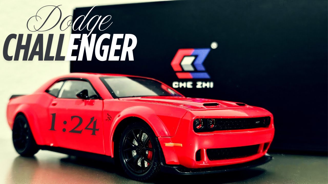 Dodge Challenger SRT Diecast Scale Model | Miniature Dodge Diecast