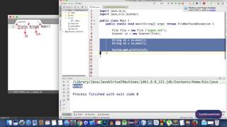 Java File IO 1 - Read From a file using Scanner Object (Bangla | বাংলা)