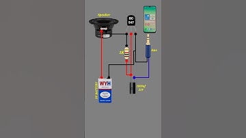 audio Amplifier circuit #diy #shorts #electronic