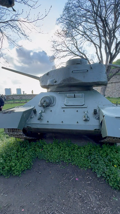 WW2 1943 T-34 Soviet Medium Tank Belgrade #serbia #ww2 #war #soviet #russia #tank #t34