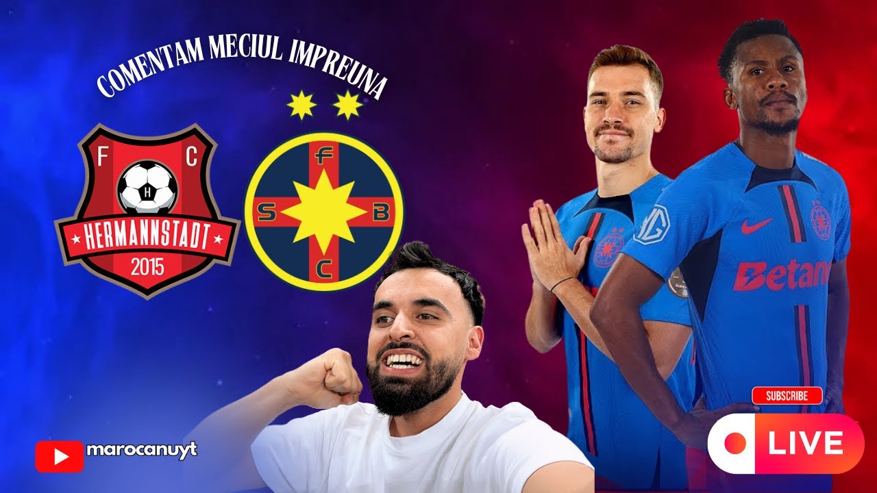 FC HERMANNSTADT 3-3 FCSB  | Politic salveaza un punct la Sibiu🥶