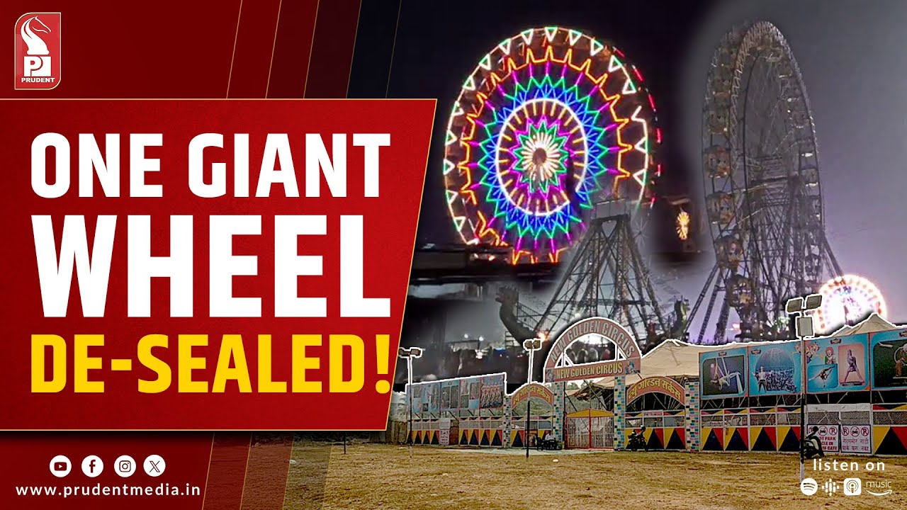 Mamlatdar De-Seals One Giant Wheel at Bodgeshwar Jatra Venue in Mapusa