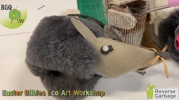 Easter Bilbies Eco Art Workshop with Reverse Garbage Queensland