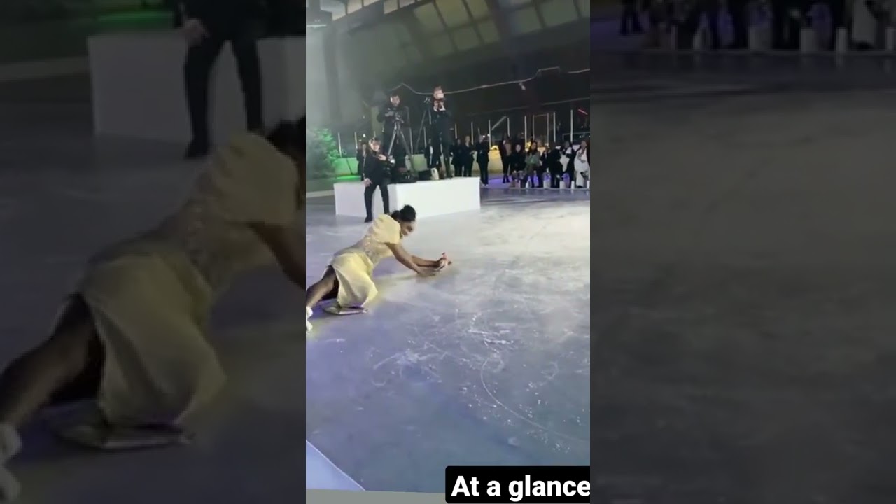 She smiled again even after she was fallen 😍 