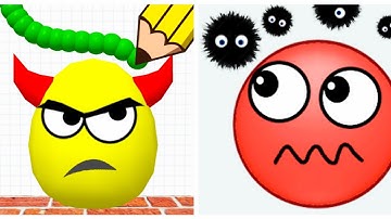 Draw To Smash vs Hide Balls / All Levels Gameplay, New Update