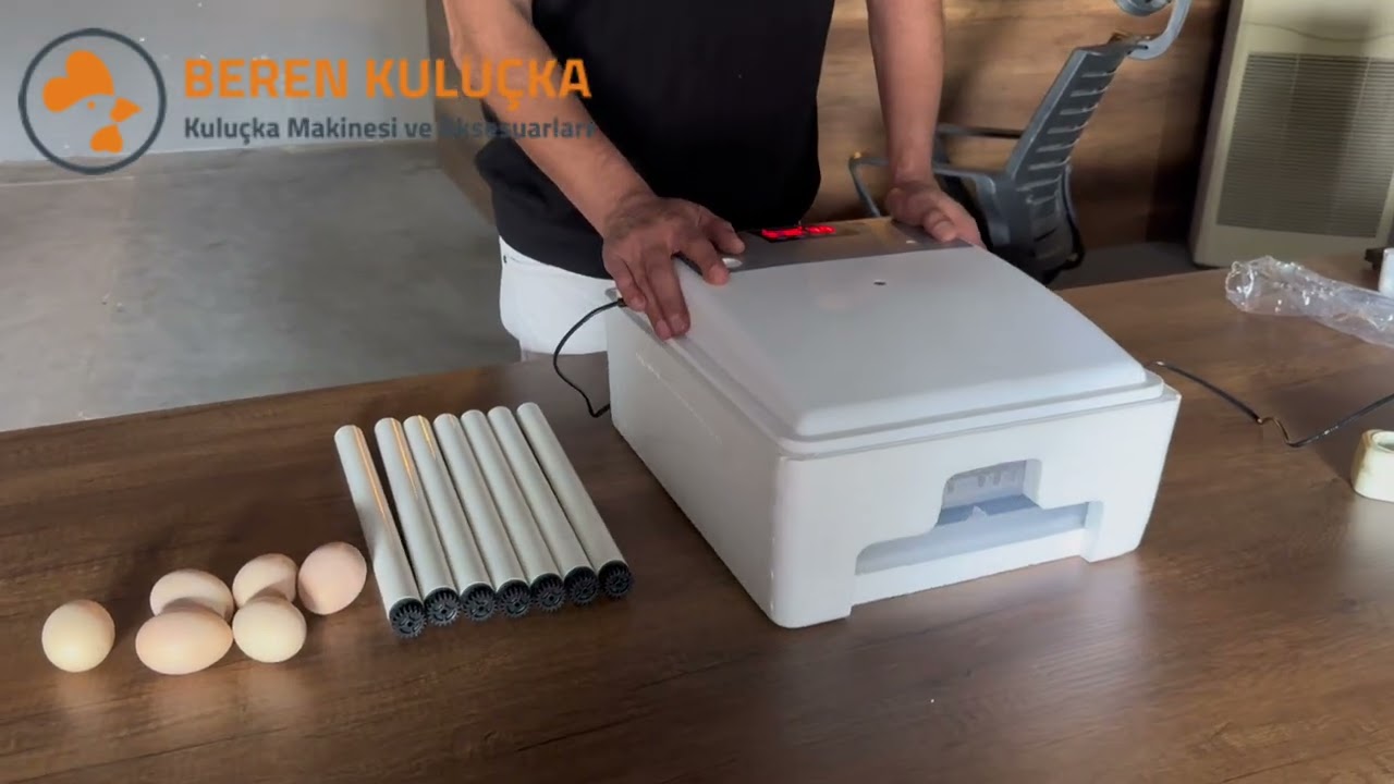 beren makine 12-24-36 kapasiteli tam otomatik kuluçka makinaları