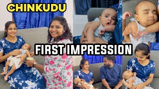 chinkudu first impression 👼/diyafavas_official 😍/couple vlog💏