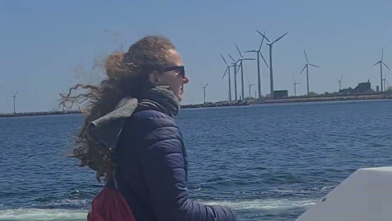 Havnebus (skib) tur i København fra Orientkaj st til Teglholm.