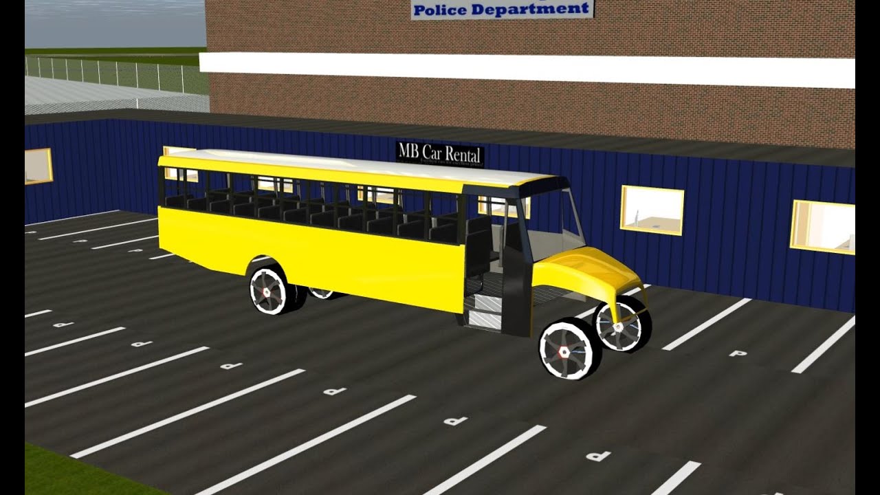 Rigs of Rods The All New: GSX Concept School Bus First Look!! - YouTube
