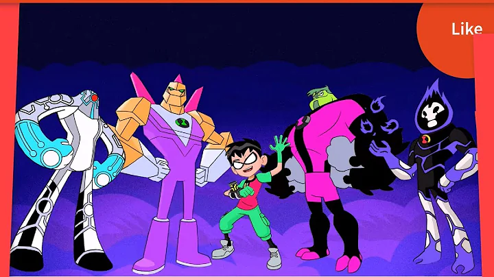 Teen Titans Go! ❤ Raven Color Swap con Ben 10 | 2018