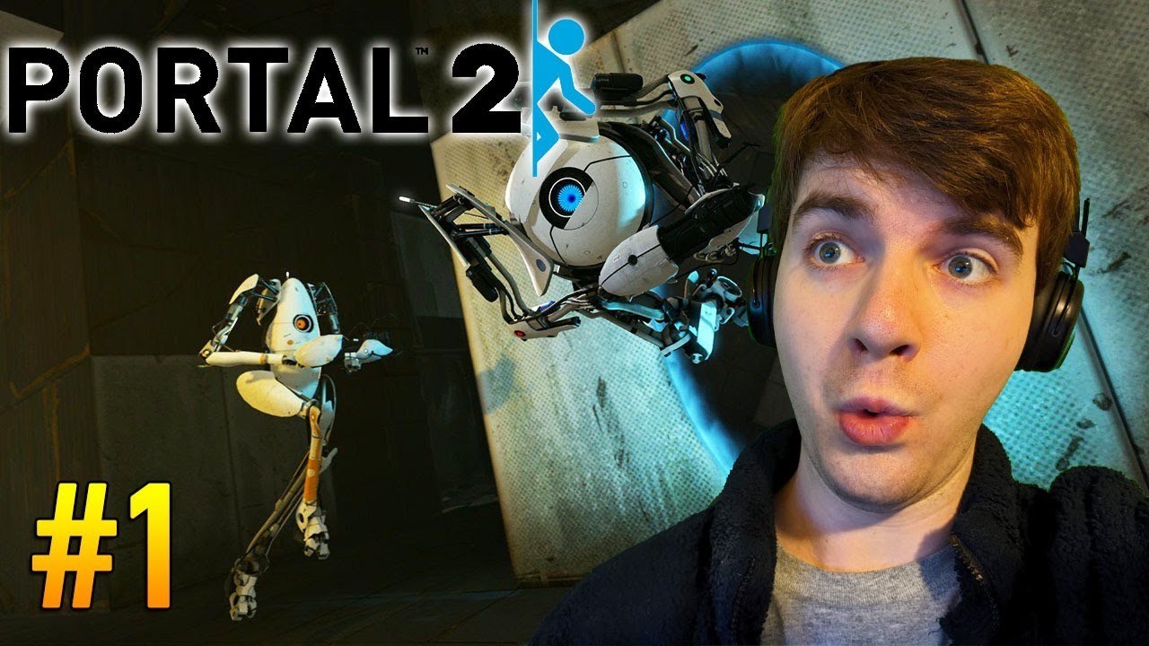 Reunited with Glados! Portal 2 Full Walkthrough Part 1 - YouTube