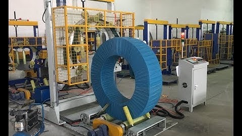 automatic steel coil wrapping machine