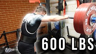 600lbs Dad Strength Squat