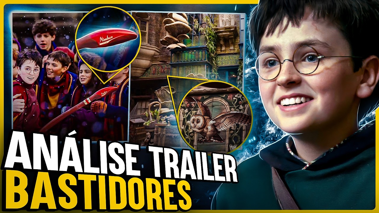 ANALISANDO O TEASER DO DOCUMENTÁRIO DA SÉRIE HARRY POTTER