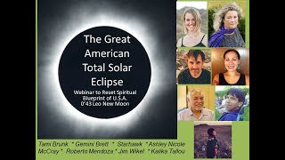 Great American Total Solar Eclipse Reset U.S.A. Blueprint Webinar