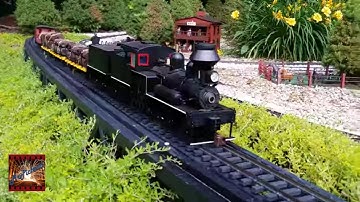 The P.E.B. G Scale Garden RR Logging Operations 2015