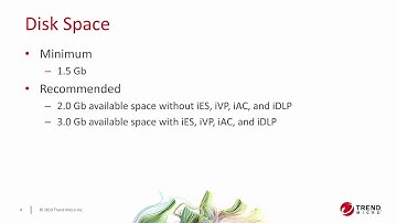 Apex One Agent Requirements