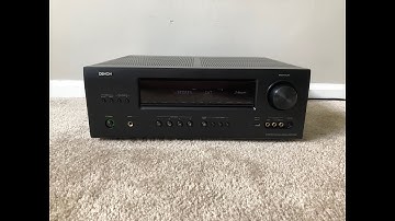 How to factory reset Denon AVR-1912 7.1 HDMI Home Theater Surround Receiver