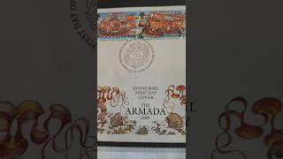 British Royal Mail First Day cover 400th Anniversary Of The Spanish Amarda Stamps #shorts