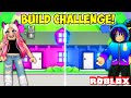 Wengie Vs Maxmello! 15 Minute Build Challenge In Adopt Me