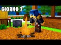 SOPRAVVIVO PER 7 GIORNI NEL MINECRAFT REALISTICO!