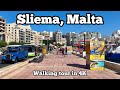 Walking tour around the most touristic city in malta  sliema
